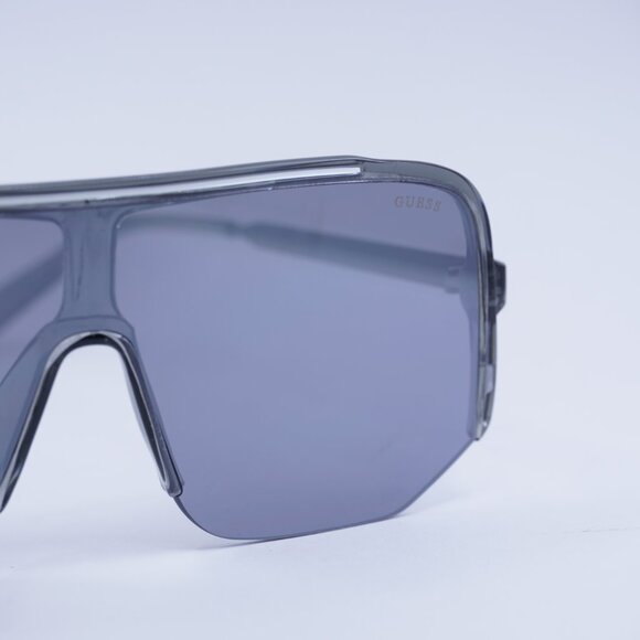 Guess GO00054 20C Sunglasses Grey Shield Frame, Smoke Lenses - Picture 2 of 9
